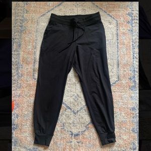Athleta black joggers, size medium